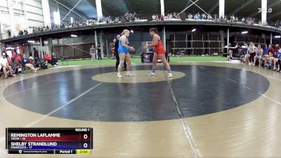 163 lbs Round 1 (4 Team) - Remington LaFlamme, Texas vs Shelby Strandlund, Minnesota