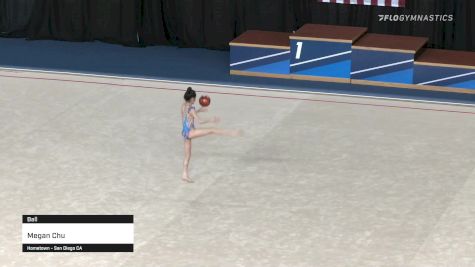 Megan Chu - Ball - 2021 Rhythmic Elite Qualifier
