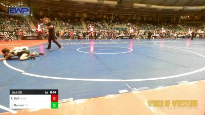 58 lbs Semifinal - Trey Bell, Higher Calling Wrestling Club vs John Reimer, Team Nazar