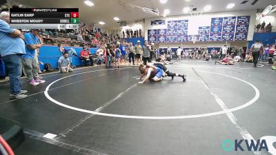 92-96 lbs Rr Rnd 3 - Gatlin Earp, Chandler Takedown Club vs Wheston Moudy, Division Bell Wrestling