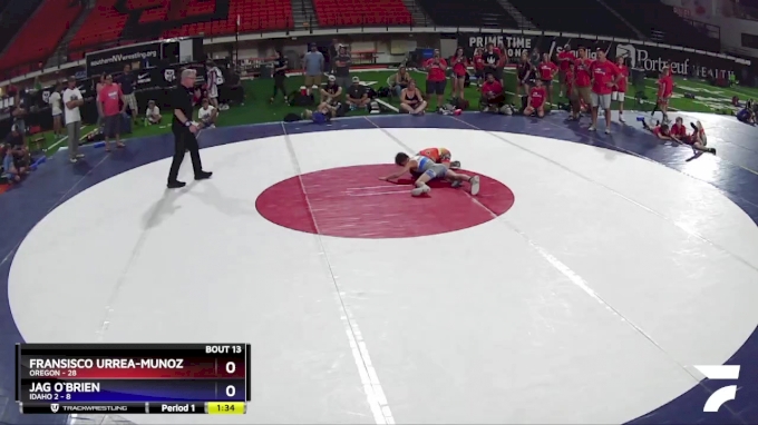 60 lbs Cross Bracket (8 Team) - Fransisco Urrea-Munoz, Oregon vs Jag O ...