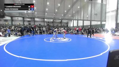 Junior Boys FS - 144 lbs Cons. Round 2 - Cannon Meagher, WA vs Owen Peterson, AK