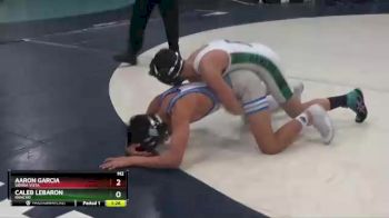 113 lbs 1st Place Match - Aaron Garcia, Sierra Vista vs Caleb LeBaron, Rancho