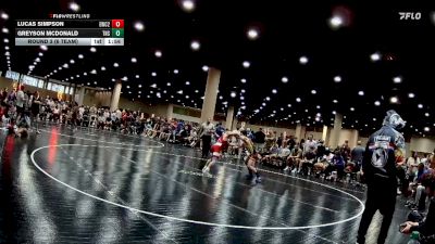 120 lbs Round 3 (6 Team) - Lucas Simpson, Elevation WC #2 vs Greyson McDonald, Team North Sip