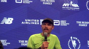 Jared Ward on working with the other American men in the race