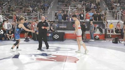 126 lbs Cons. Round 2 - Gavin Culloty, Clarkston Wrestling Club vs Jordan Ovalle, Michigan