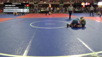 200 lbs Champ. Round 1 - Brayden Goff, Team Champs vs Broderick Baluka, Stillwater Gladiators