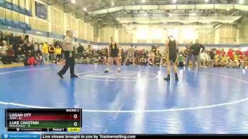 125 lbs Round 2 (4 Team) - Luke Chastain, Noblesville vs Logan Ott, Avon