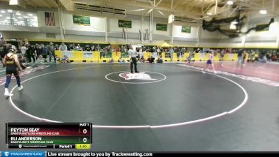 85 lbs Quarterfinal - Eli Anderson, Dakota Boyz Wrestling Club vs Peyton Seay, DAKOTA RATTLERS WRESTLING CLUB