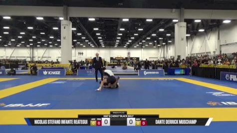 DANTE MUSCHAMP vs NICOLAS INFANTE REATEGUI 2025 World IBJJF Jiu-Jitsu No-Gi Championship