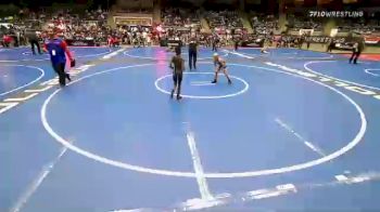 61 lbs Rd Of 32 - Jre Whitford, Westlake vs Ellis Ousley, Pin-King All Stars