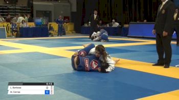 Lavinia Barbosa vs Maynne Correa 2018 Pan Jiu-Jitsu IBJJF Championship