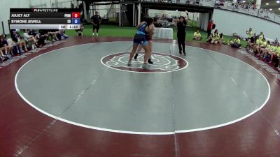 155 lbs Juliet Alt, Pennsylvania vs Symone Jewell, California