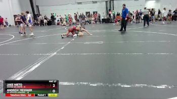 126 lbs Placement (4 Team) - Andrew Messner, U2 Upstate Uprising vs Jake Nieto, Savage WA White