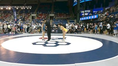 125 lbs 3rd Place Match - Hannah Naccarati-Cholo, Arizona vs Aleia Apostol, California