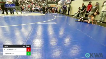 52 lbs Consi Of 16 #2 - Kolt Lovelace, Clinton Youth Wrestling vs Ira Primm, Shelton Wrestling Academy