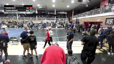 215 lbs Cons. Round 5 - Caden Brooks, Mead vs Kohen Riley, Flathead