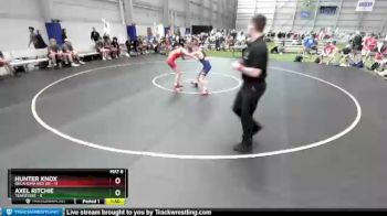 94 lbs Round 1 (8 Team) - Hunter Knox, Oklahoma Red GR vs Axel Ritchie, Tennessee