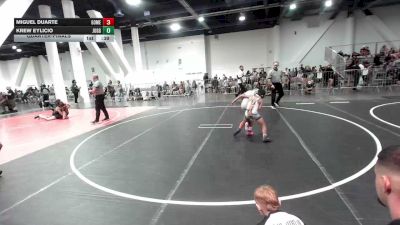 61 lbs Quarterfinal - Miguel Duarte, Gomez Brs Gr Ac vs Krew Eylicio, Juggernaut WC