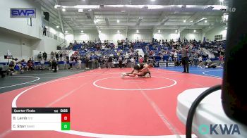 126 lbs Quarterfinal - Blake Lamb, Sallisaw Takedown Club vs Channing Starr, Broken Arrow Wrestling Club