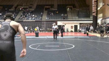 285 lbs Round Of 16 - Jams Blackman, George Mason University - Unatt vs Brenton Russell, Army