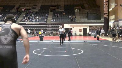 285 lbs Round Of 16 - Jams Blackman, George Mason University - Unatt vs Brenton Russell, Army