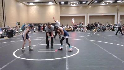 80 lbs Quarterfinal - Allison Alvarez, Mayfair HS vs Ellad Van Conett, Elk Grove Wr Acd