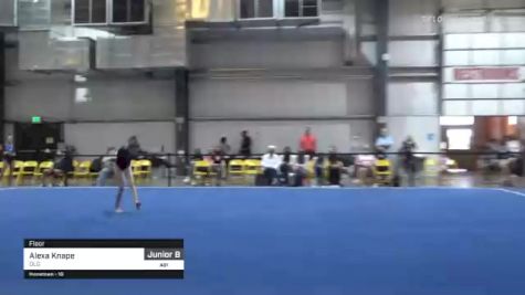Alexa Knape - Floor, DLG - 2021 Region 1 Women's Championships