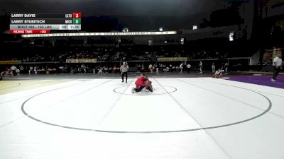 165 lbs Consi Of 32 #1 - Larry Davis, Louisiana Tech vs Larry Stubitsch, Michigan