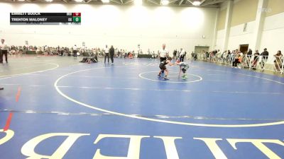 65 lbs Rr Rnd 1 - Emmett Buuck, Indiana Outlaws Green - EL vs Trenton Maloney, Ohio Gold - EL