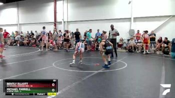 88 lbs Round 1 (8 Team) - Bently Elliott, U2 Upstate Uprising Red vs Michael Farrell, Xtreme Team