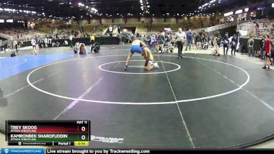 90 lbs Cons. Round 2 - Trey Skoog, Attack Wrestling vs Kamronbek Sharofuddino, Attack Wrestling