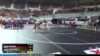 D1-150 lbs 3rd Place Match - David Rodgers, Liberty vs Sasso Villasenor, Corona Del Sol