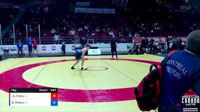 71kg Cons. Round 2 - Cohen Paley, Kingston WC vs Brealey Peters, Guelph WC