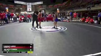 112 lbs Placement - Lindsey Lopez, SDIKWA vs Micaela Correa, TCWA