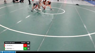 140 lbs Round 1 (8 Team) - Cade Hirstine, Grandview vs Gunner Nichols, Phillipsburg