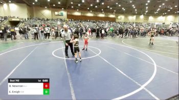 61 lbs Consolation - Bentley Newman, Illinois Valley YW vs Easton Emigh, Top Fuelers WC