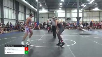 215 lbs Quarterfinal - Brier Uhlenhopp, Immortal vs Jake Melia, Unattached