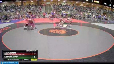 84 lbs Cons. Round 2 - Asa Winters, Hermiston Youth Wrestling Club vs Charles Utter, Sweet Home Mat Club