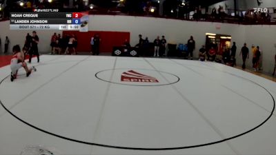 72 kg Champ. Round 1 - Noah Creque, Yellowjacket Wrestling Club vs Landen Johnson, Northern Illinois RTC