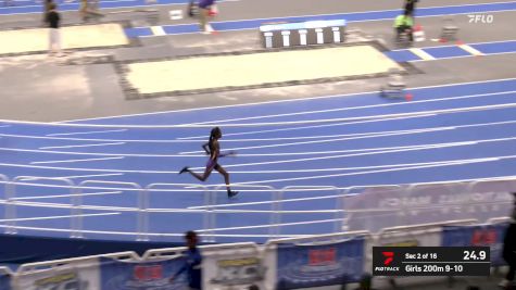 Youth Girls' 200m 9-10 Year Old Division, Finals 1