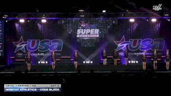 Worthy Athletics - CODE BLACK [2026 L1 Senior - D2 Day 3] 2026 USA All Star Super Nationals
