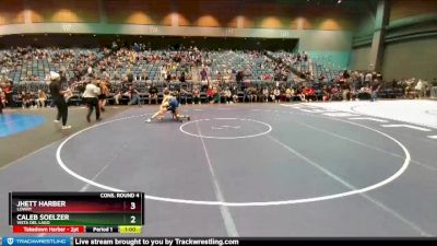 157 lbs Cons. Round 4 - Caleb Soelzer, Vista Del Lago vs Jhett Harber, Lowry