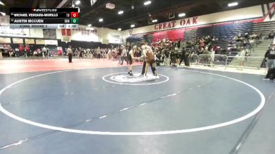 113 lbs Cons. Round 3 - Austin McCuen, Sunny Hills vs Michael Vergara-Murillo, Temecula Valley