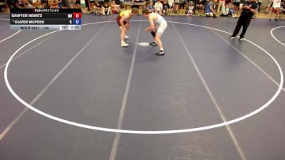 215 lbs Champ. Round 1 - Sawyer Nemitz, MN vs Oliver McPeek, IL