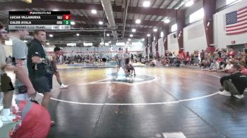 123 lbs Round 2 (12 Team) - Caleb Ayala, Garnet Valley vs Lucas Villanueva, Yale St