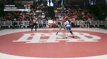126 lbs 1st Place Match - Axel Ritchie, McCallie School vs Samuel Comes, Lakeway Christian Academy