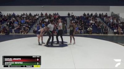 144 lbs Semifinal - Jude Holiday, Esperanza vs Elijah Robledo, Mayfair