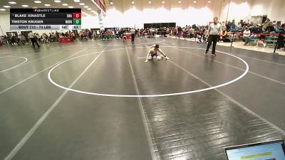 74 lbs 3rd Place Match - Triston Kruger, Minnesota vs Blake Xinastle, Summit Wrestling Academy