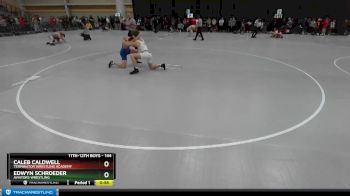 144 lbs Cons. Round 6 - Edwyn Schroeder, Aviators Wrestling vs Caleb Caldwell, Terminator Wrestling Academy